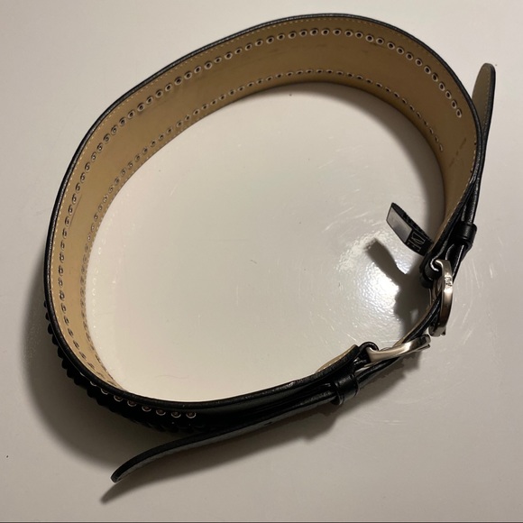 Diane von Furstenberg Leather Waist Studded Belt main image 7